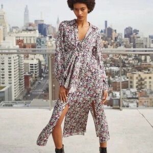 cinq a sept | Dresses | Cinq A Sept Kaily Twist Halter Midi Dress | Poshmark